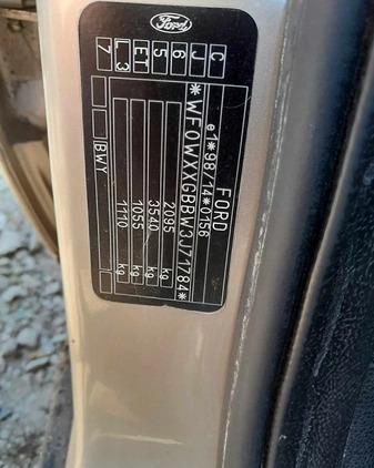 Ford Mondeo cena 999 przebieg: 180000, rok produkcji 2004 z Pleszew małe 121